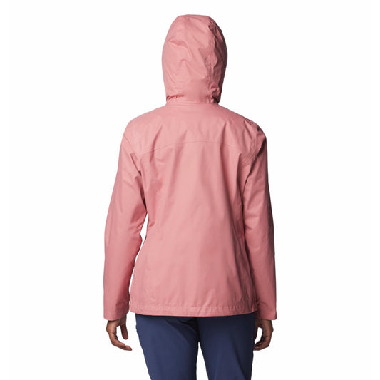 Columbia Women Red Omni-Tech Arcadia II Waterproof Rain Jacket