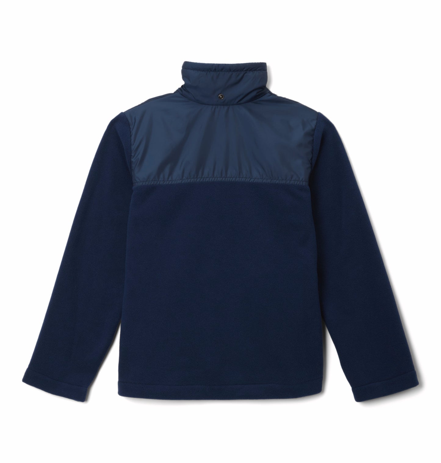 Columbia Kids Boys Navy Blue OmniHeat Reflective Bugaboo III Fleece Interchangeable Jacket