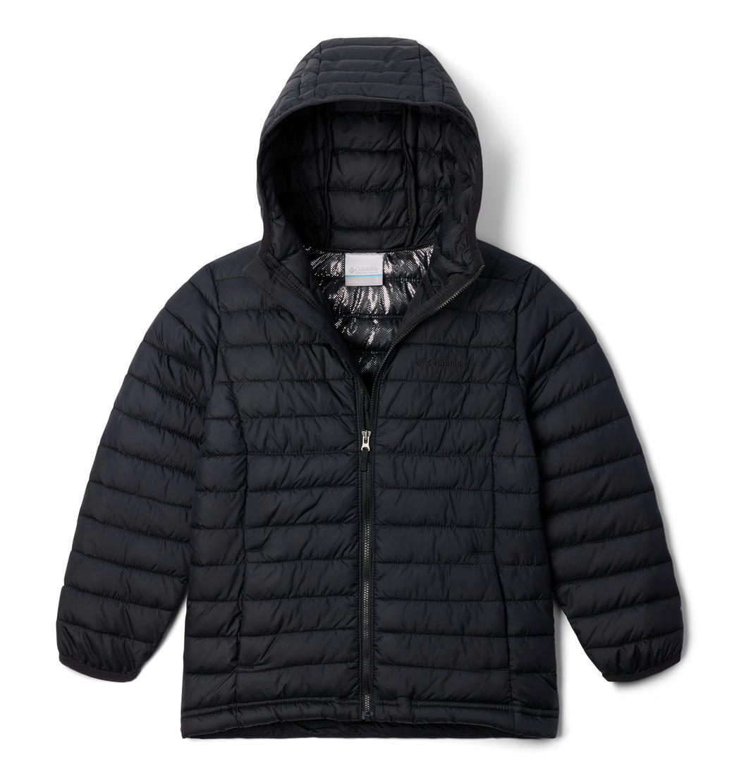 Columbia Youth Powder Lite Jack met capuchon voor jongens Columbia Youth Powder Lite Jack met capuchon voor jongens