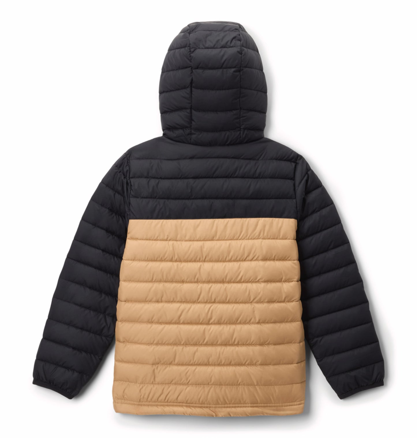 Columbia Kids Boys Brown OmniHeat Reflective Powder Lite II Down Jacket