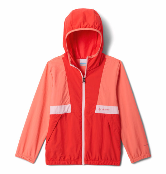 Columbia Kids Boys Orange Omni-Shade Spire Valley Windbreaker Jacket