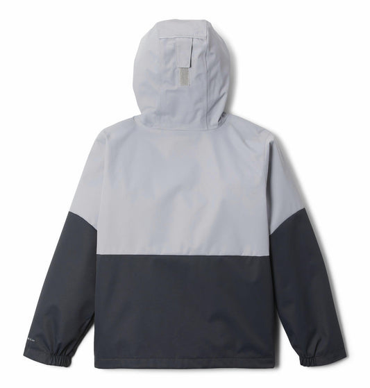Columbia Kids Boys Grey Hikebound Rain Jacket