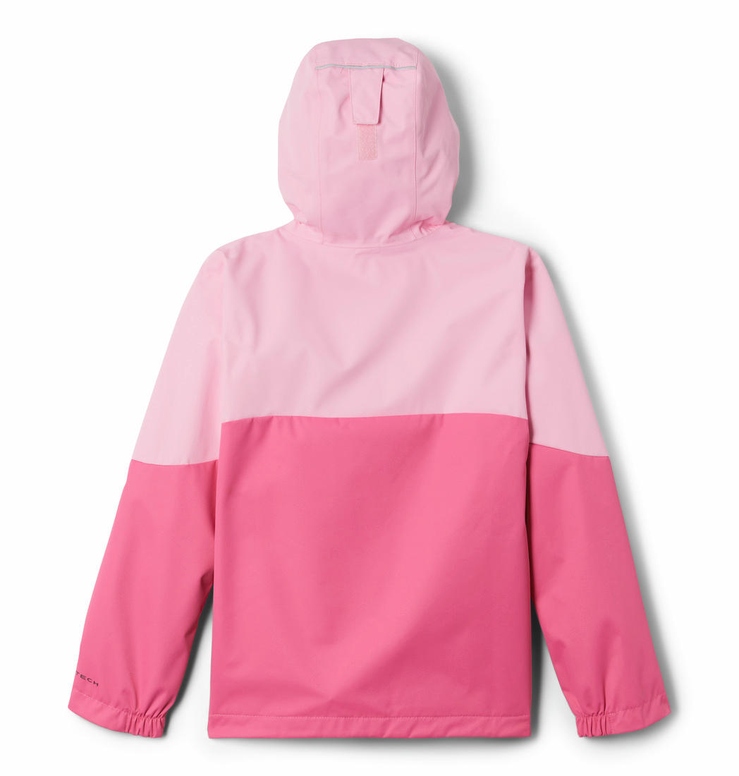 Columbia Kids Girls Pink Hikebound Rain Jacket