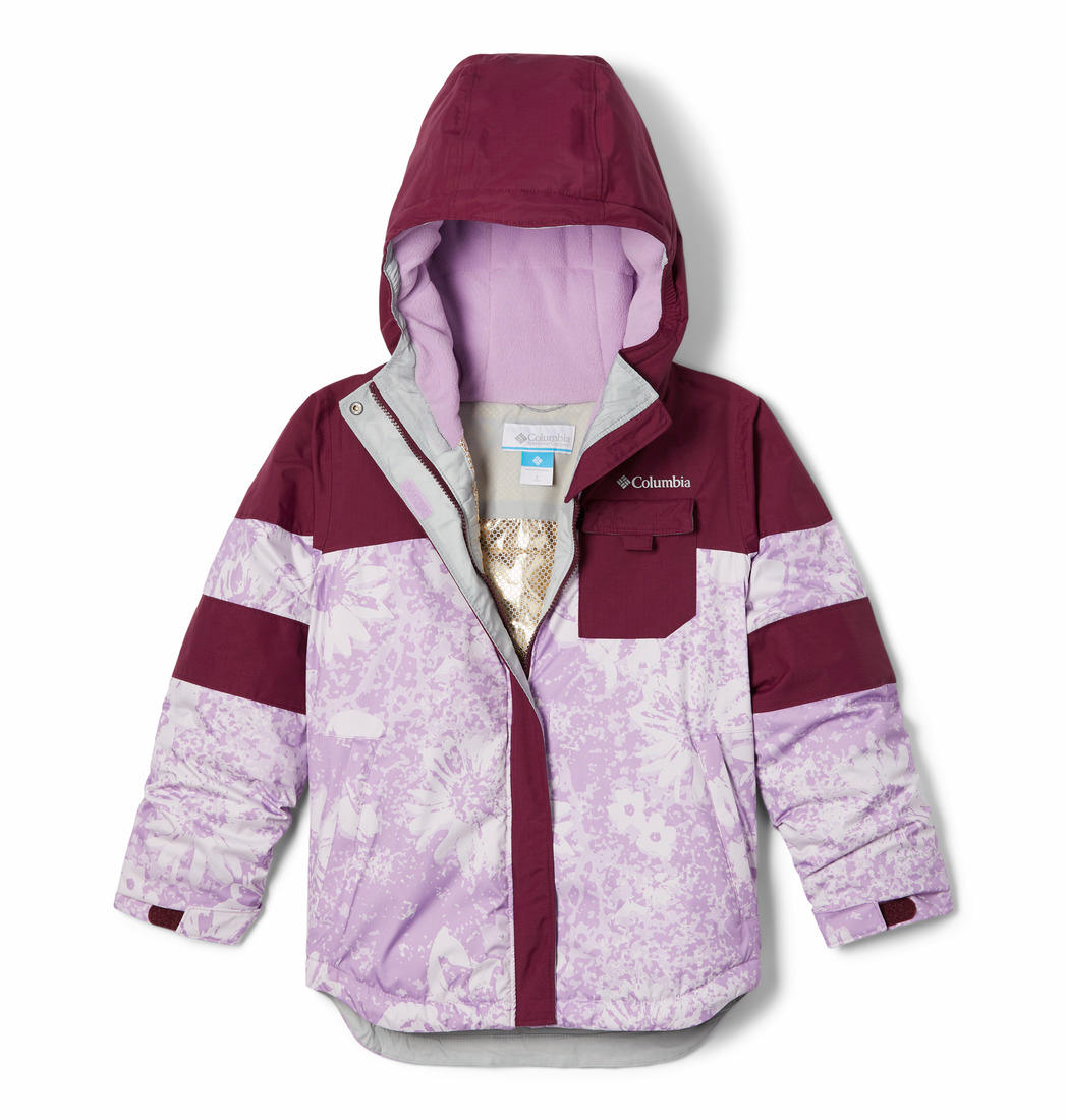 Columbia Kids Girls Purple Mighty Mogul II Jacket