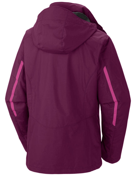 Columbia Women Purple Bugaboo Interchange Jacket