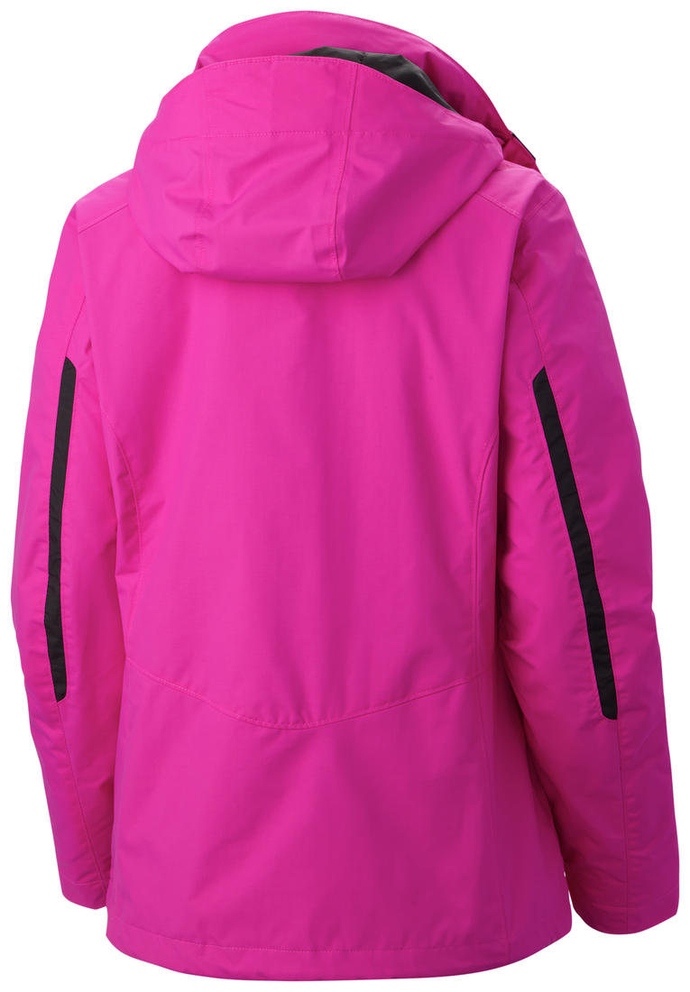 Columbia Women Red Bugaboo Interchange Jacket