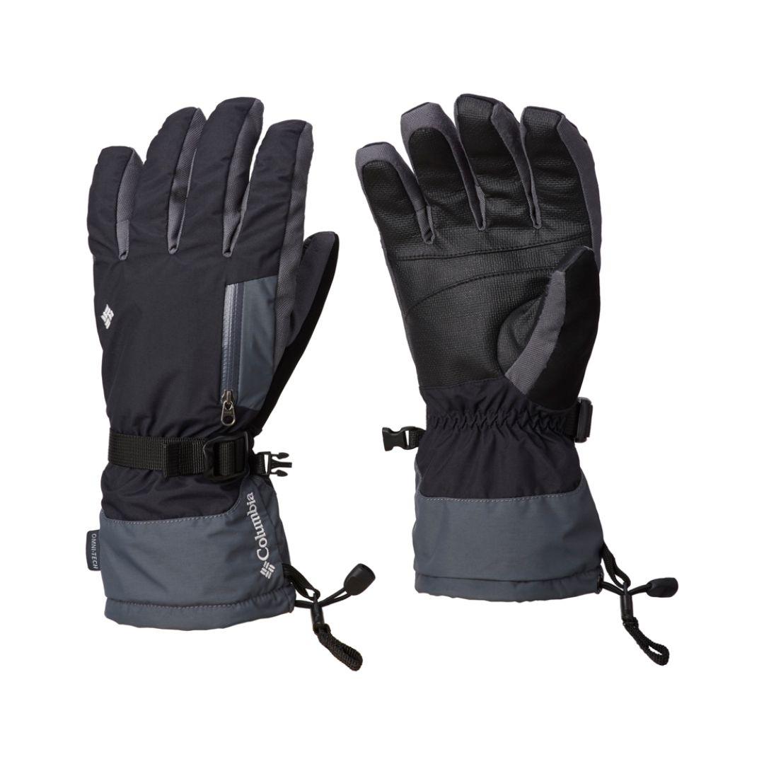 Columbia Men Black Bugaboo Interchange Gloves