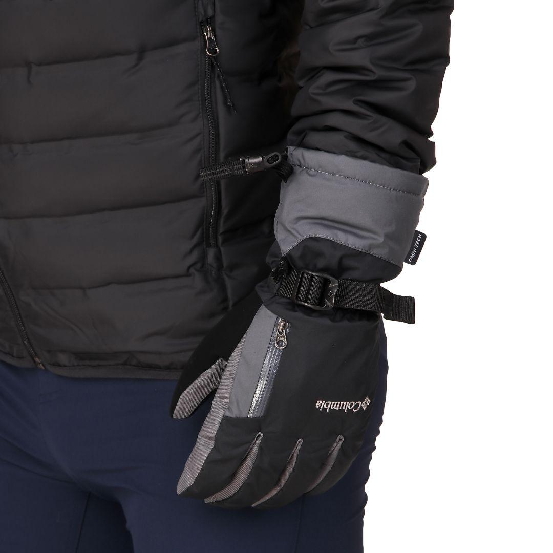 Columbia Men Black Bugaboo Interchange Gloves