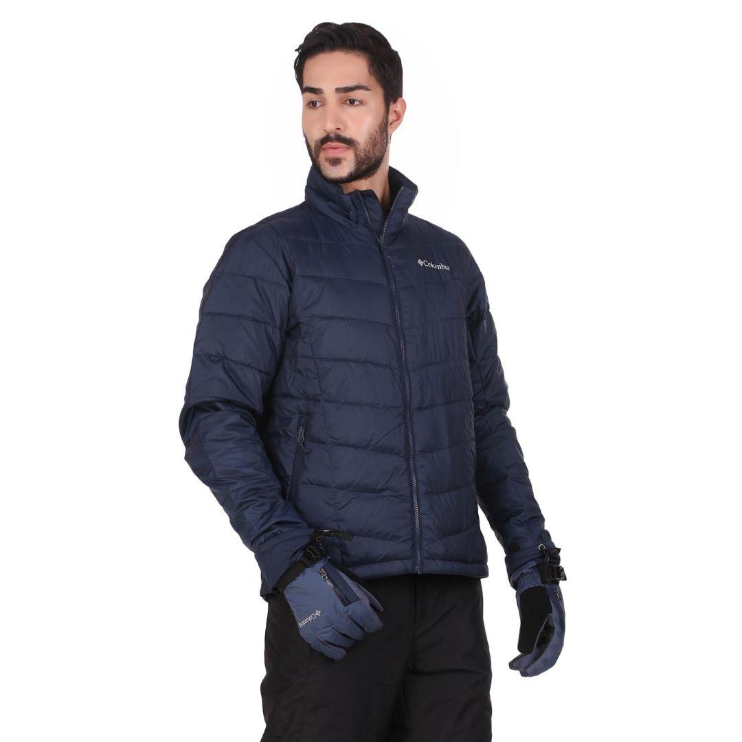 Columbia Men Blue Bugaboo Mens Interchange Glove