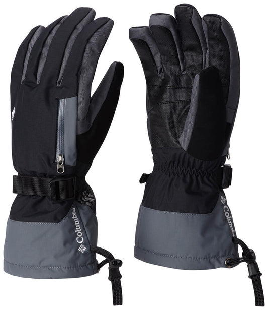 Columbia Men Black Bugaboo Interchange Gloves