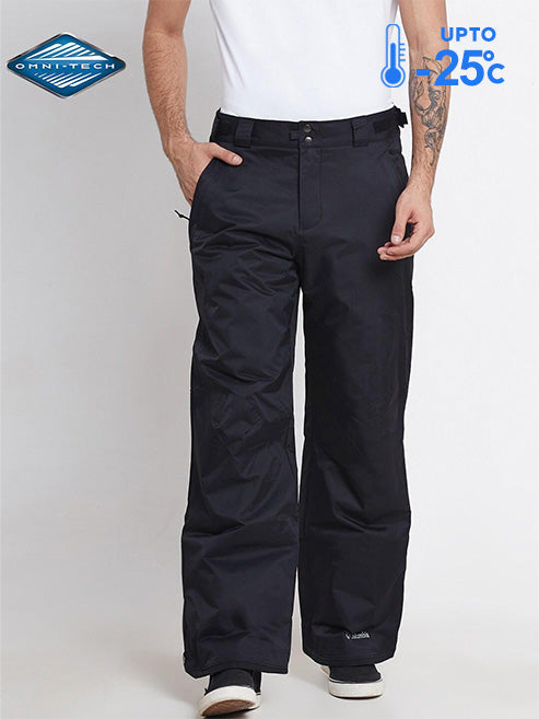 Columbia Men Black Omni-Tech Bugaboo II Insulated Pant (Waterproof)