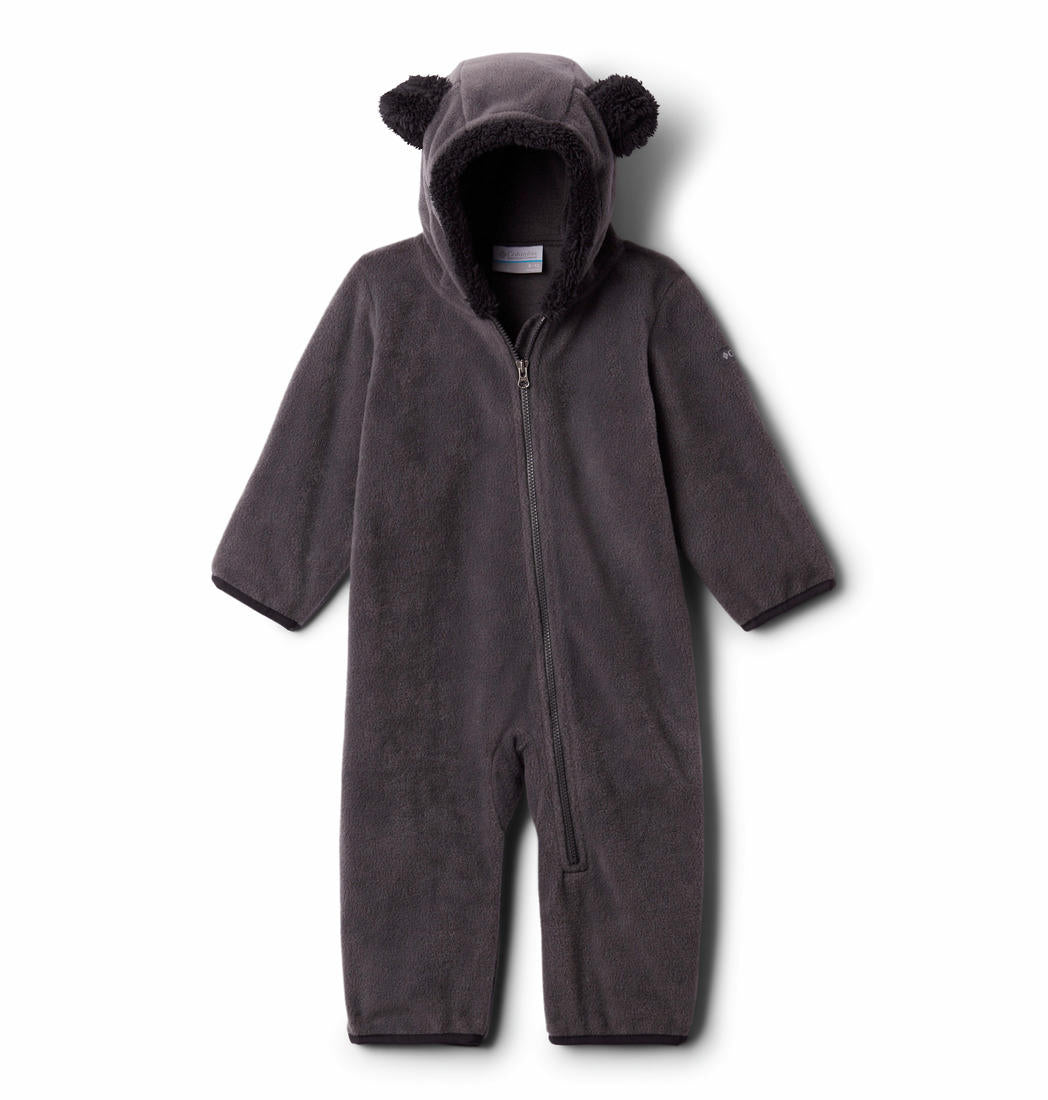 Columbia Kids Infant Black Tiny Bear II Bunting Fleece Jacket