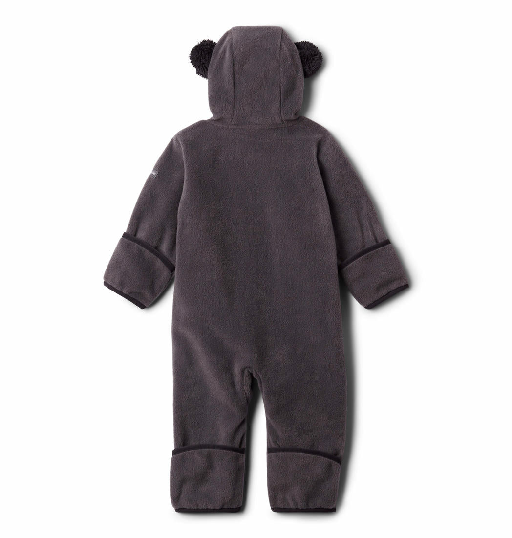 Columbia Kids Infant Black Tiny Bear II Bunting Fleece Jacket