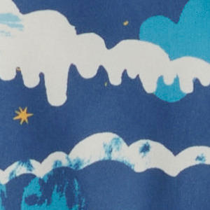 Columbia Kids Infant Blue Snuggly Bunny Bunting Romper