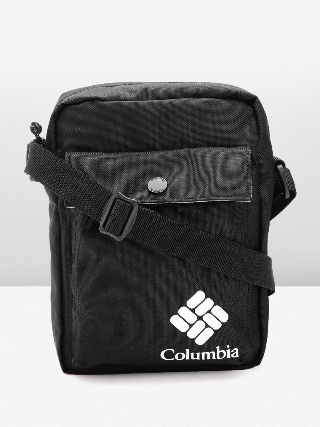 Columbia Unisex Black Zigzag Side Bag