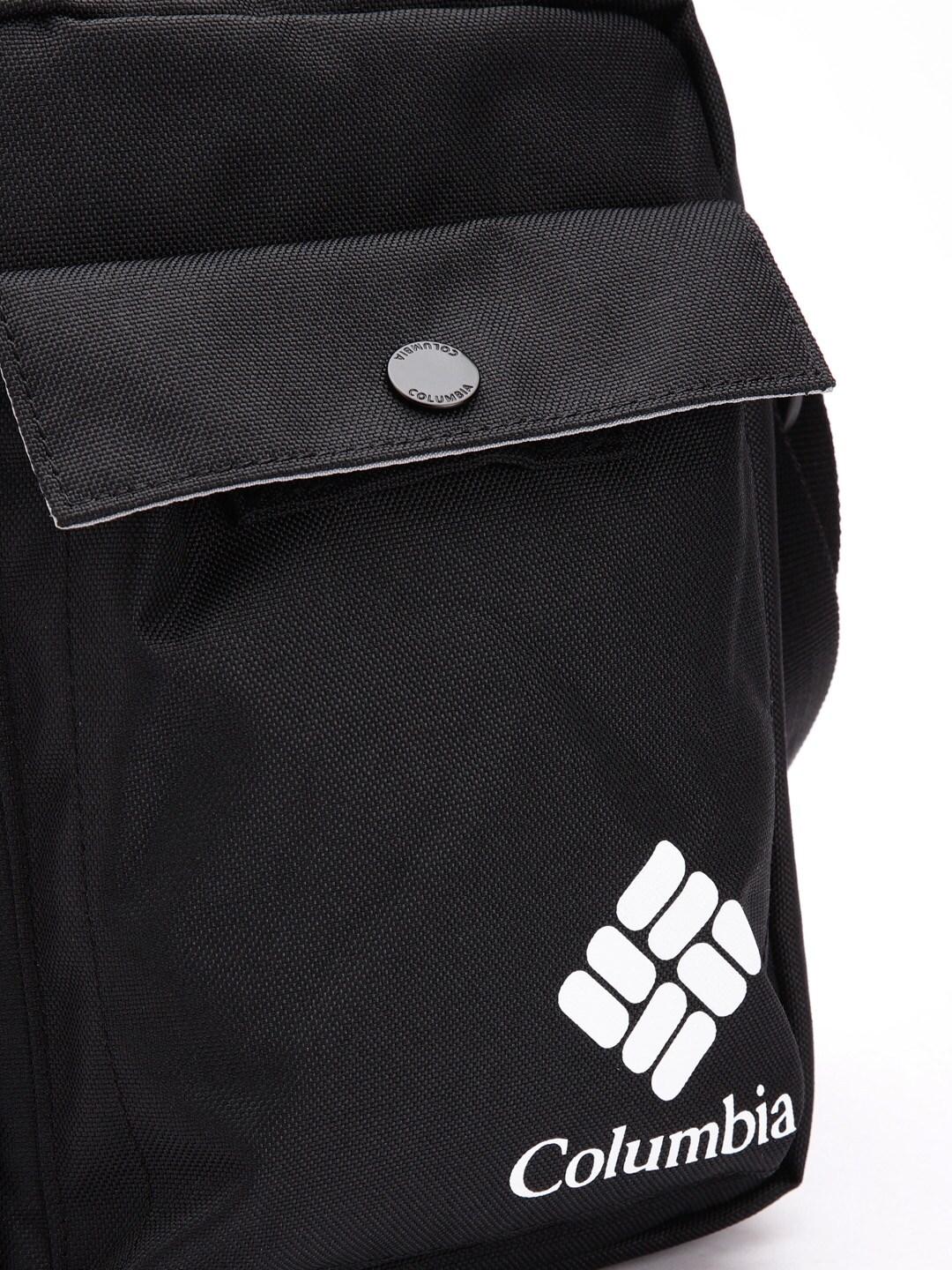 Columbia Unisex Black Zigzag Side Bag