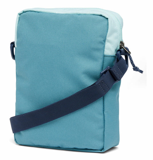 Columbia Unisex Green Zigzag Side Bag
