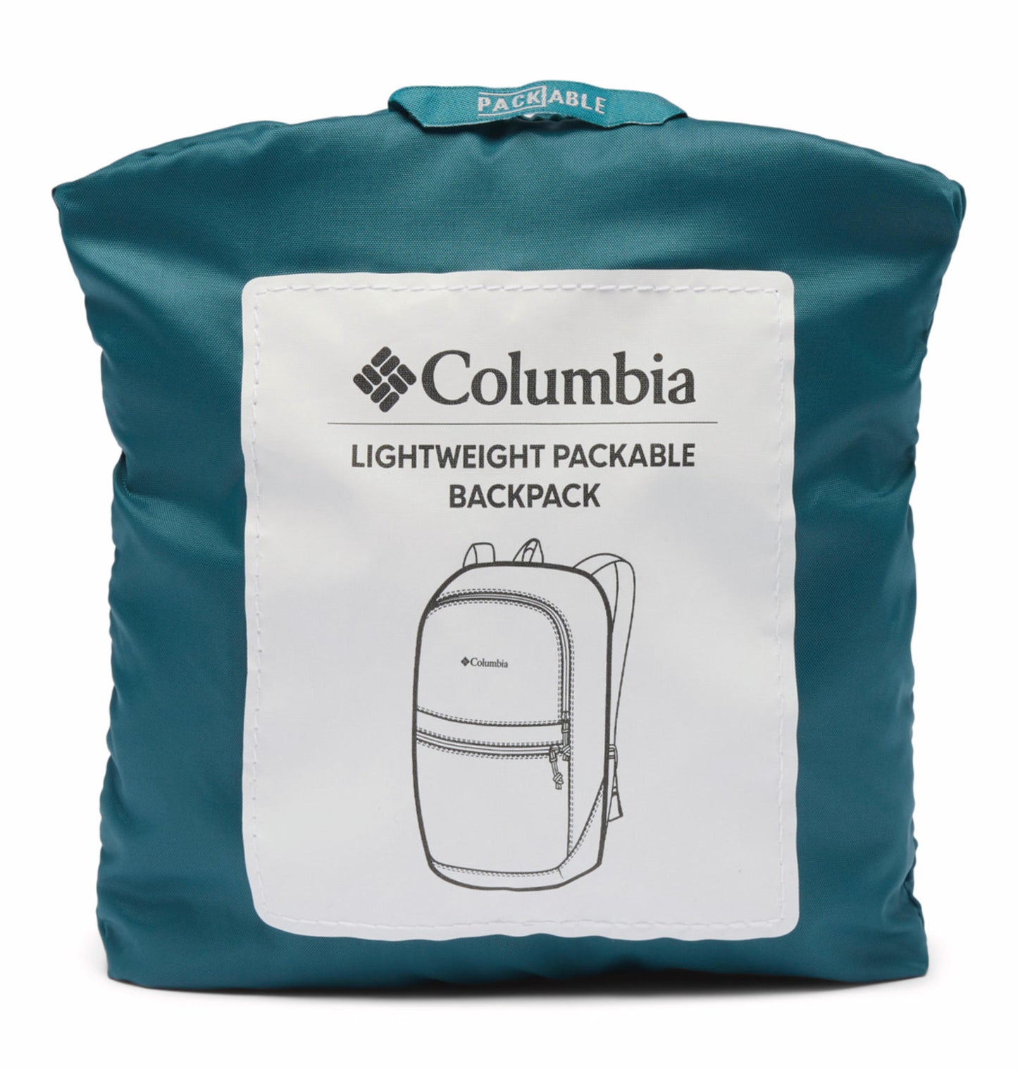 Columbia Unisex Blue Lightweight Packable Backpack 19 L