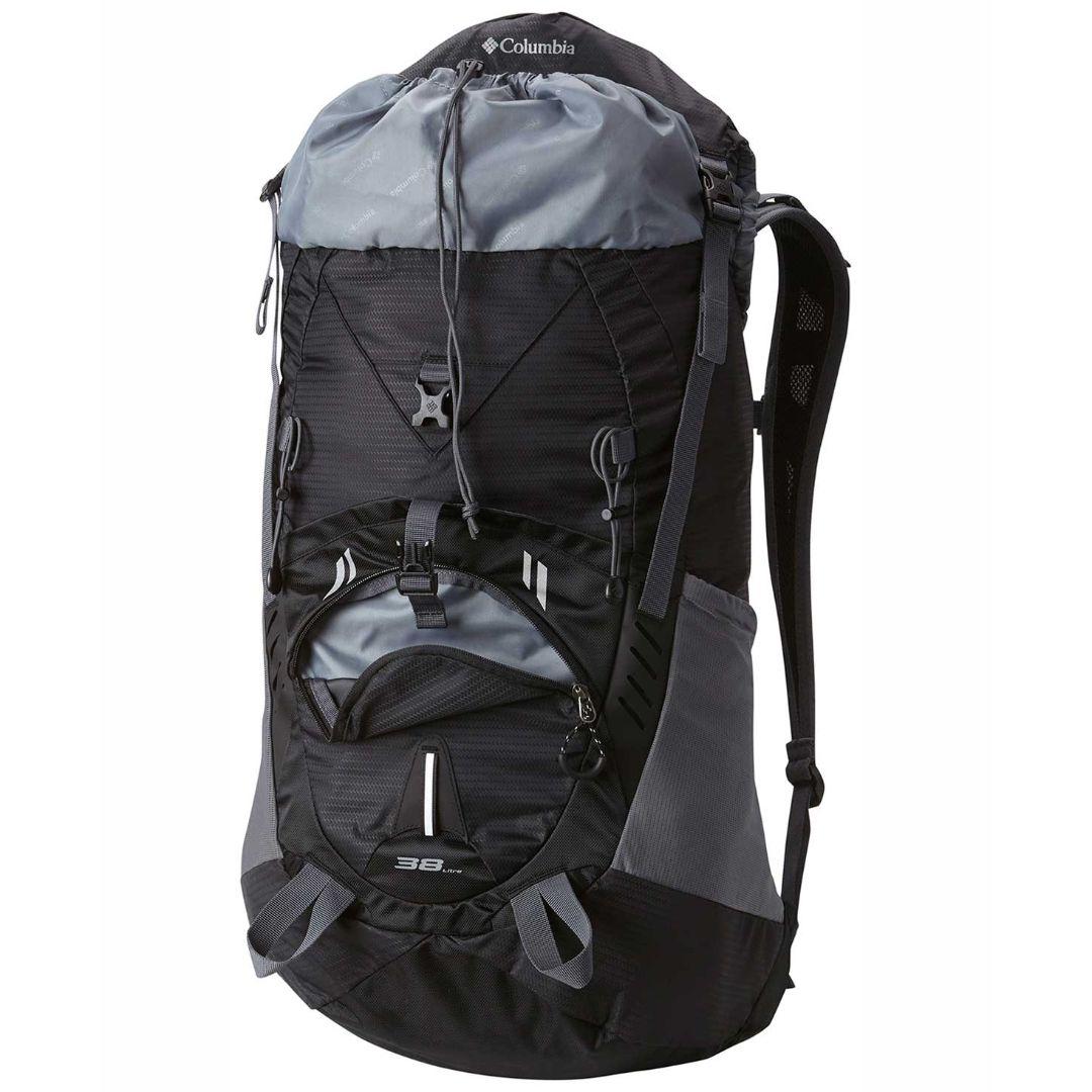 Columbia Unisex Black Outdoor Adventure 38L Backpack
