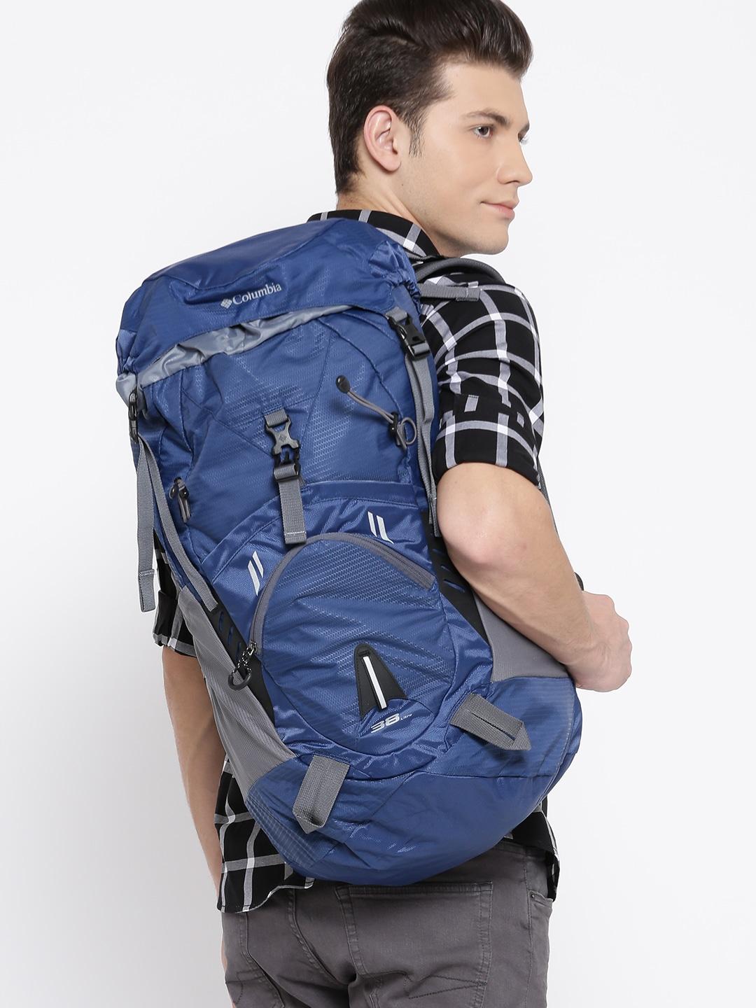 Columbia Unisex Blue Outdoor Adventure 38L Backpack