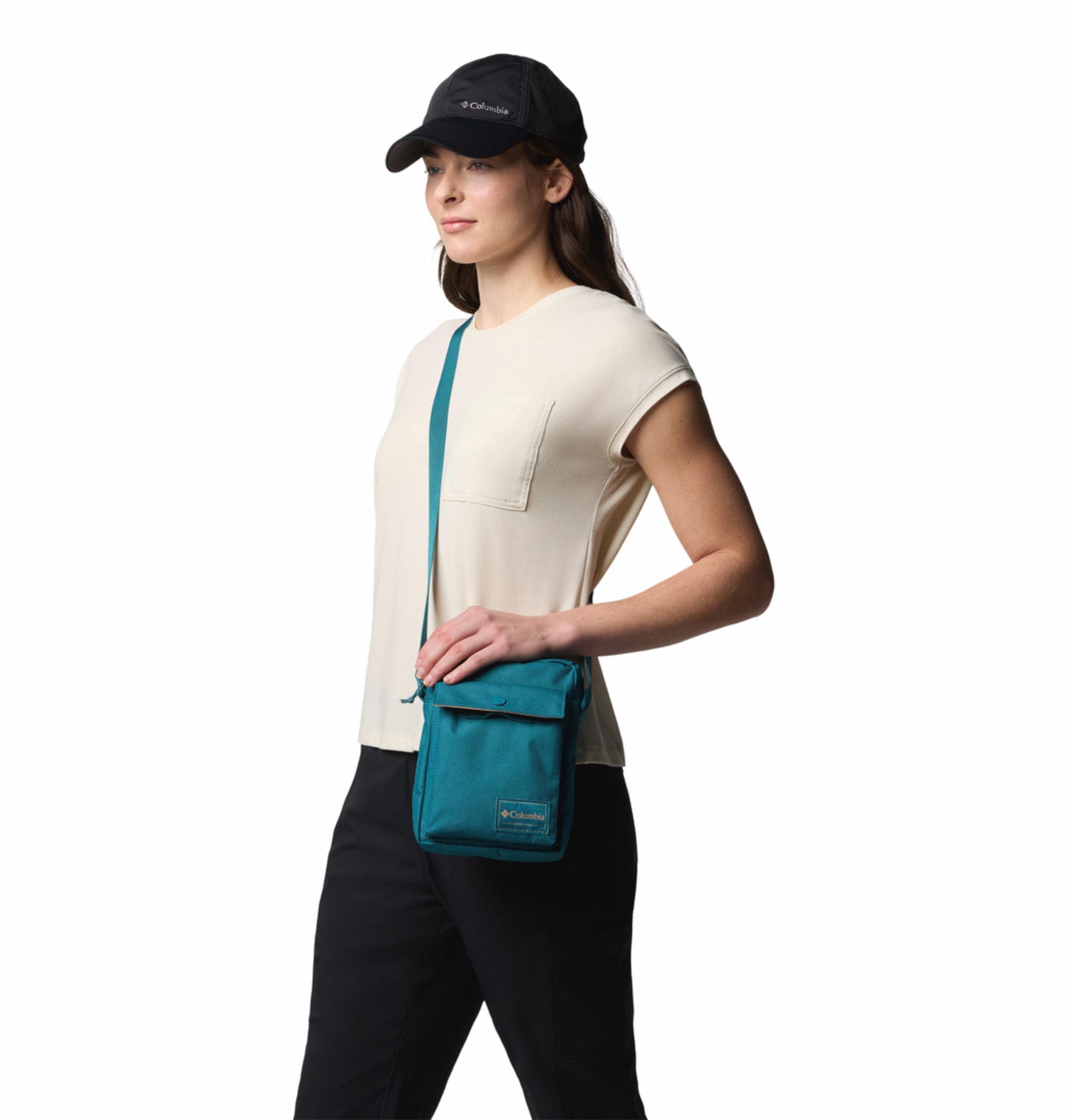 Columbia Unisex Blue Zigzag II Side Bag