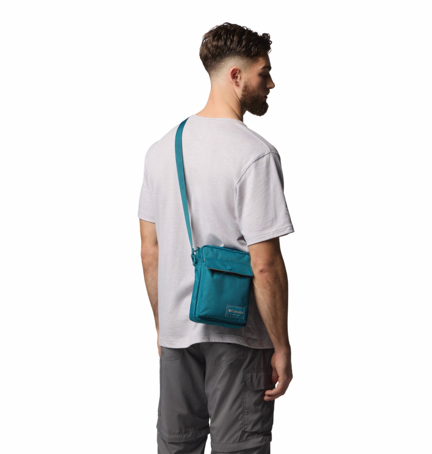 Columbia Unisex Blue Zigzag II Side Bag