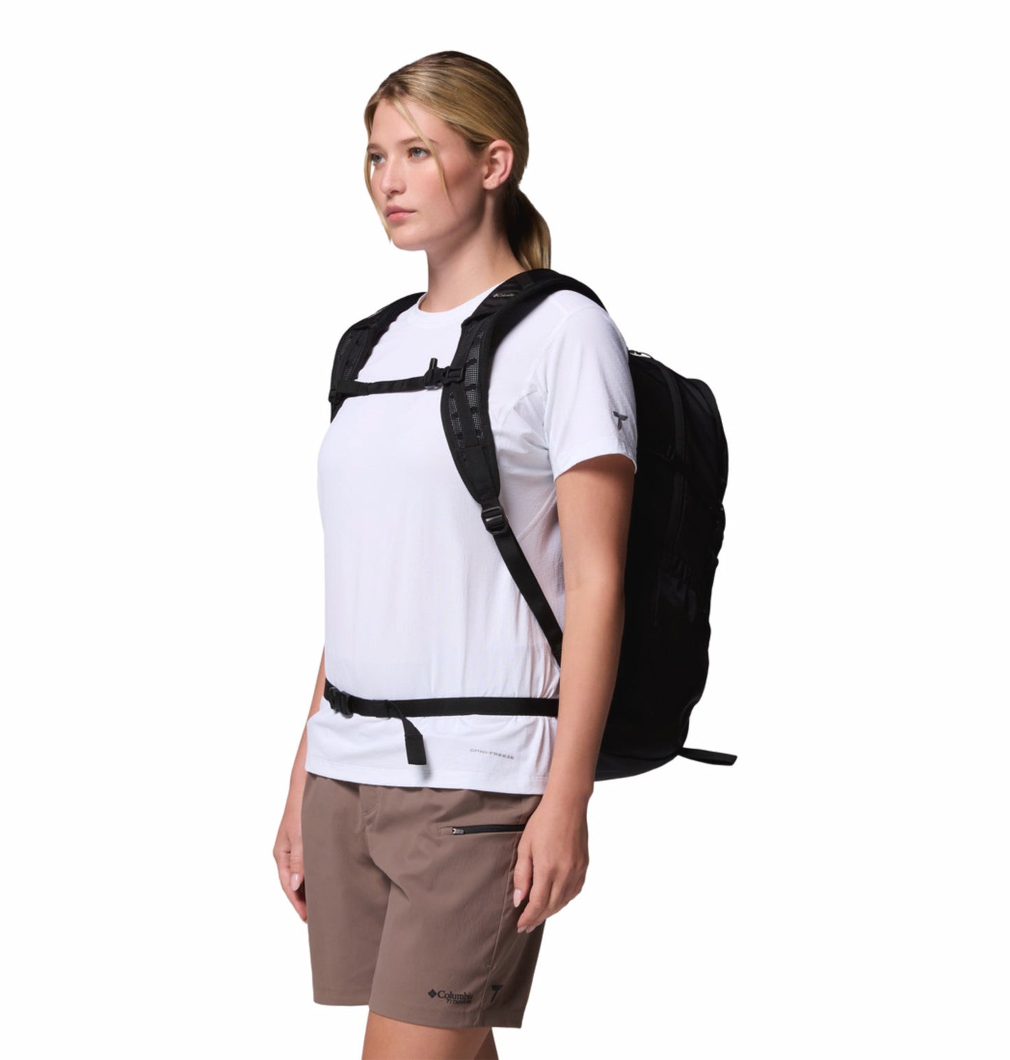 Columbia Unisex Black Omni-Shield Triple Canyon 24L Backpack