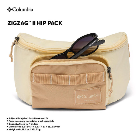 Columbia Unisex Yellow Zigzag II Hip Pack 1 L