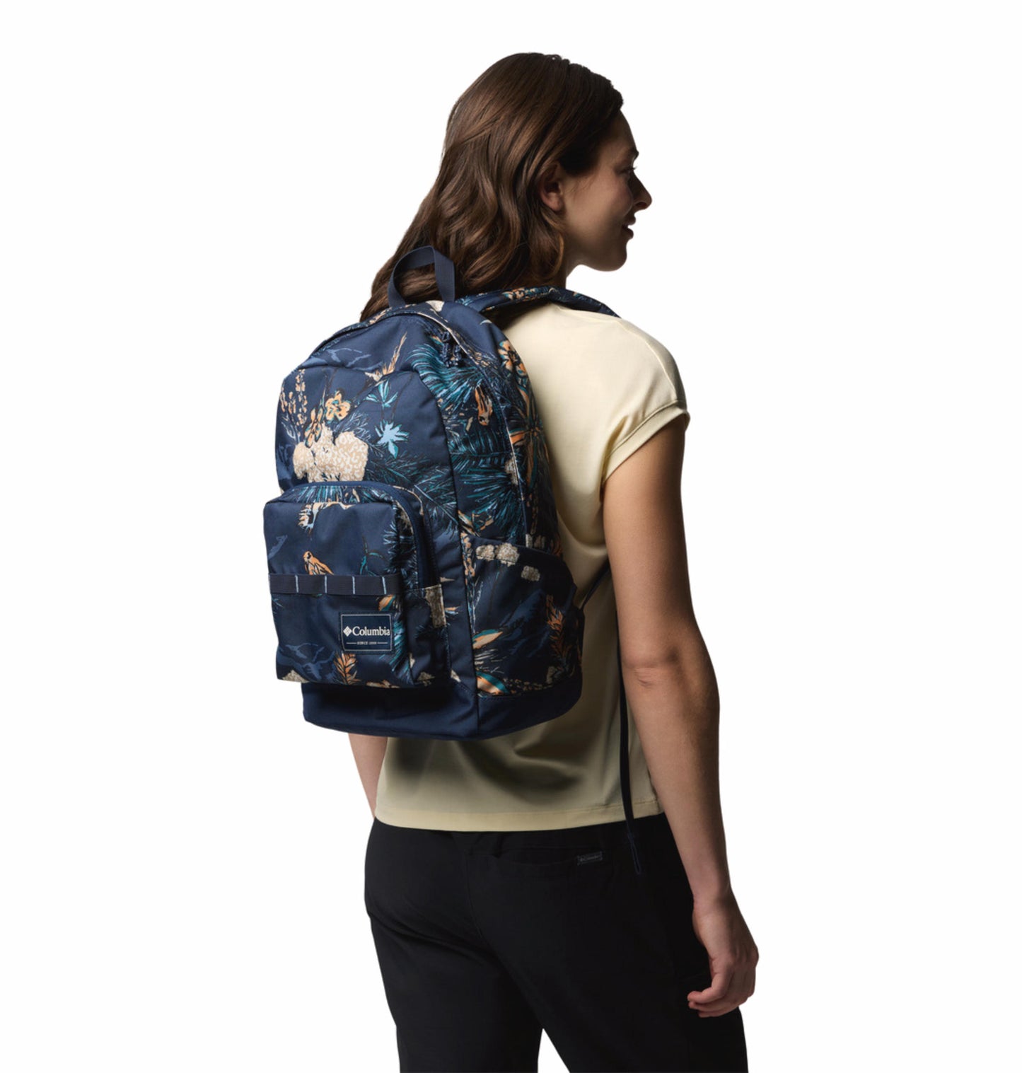 Columbia Unisex Blue Zigzag II Printed Backpack 22 L
