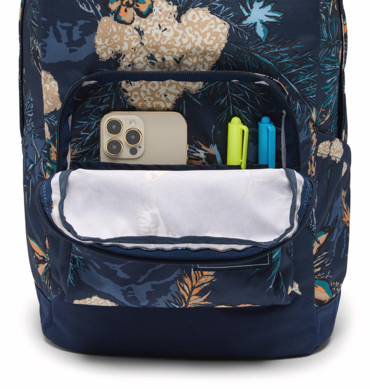 Columbia Unisex Blue Zigzag II Printed Backpack 22 L