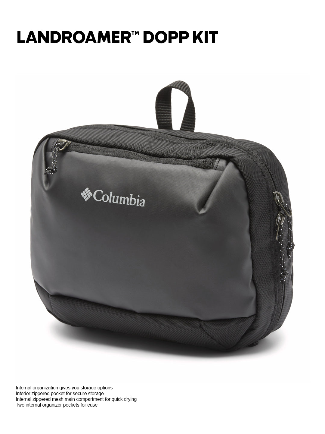 Columbia Unisex Black Landroamer Dopp Kit