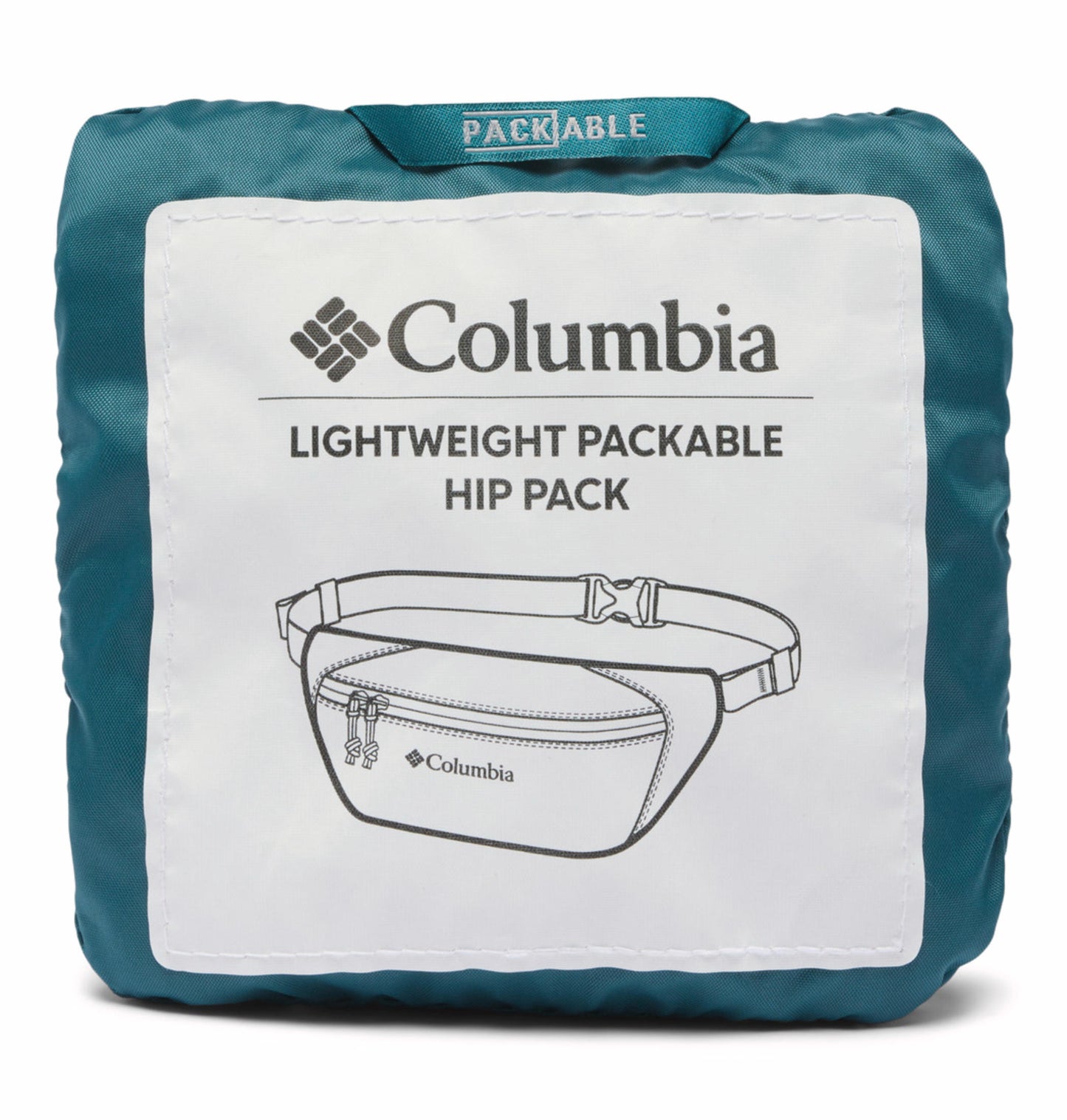 Columbia Unisex Blue Lightweight Packable Hip Pack 2 L
