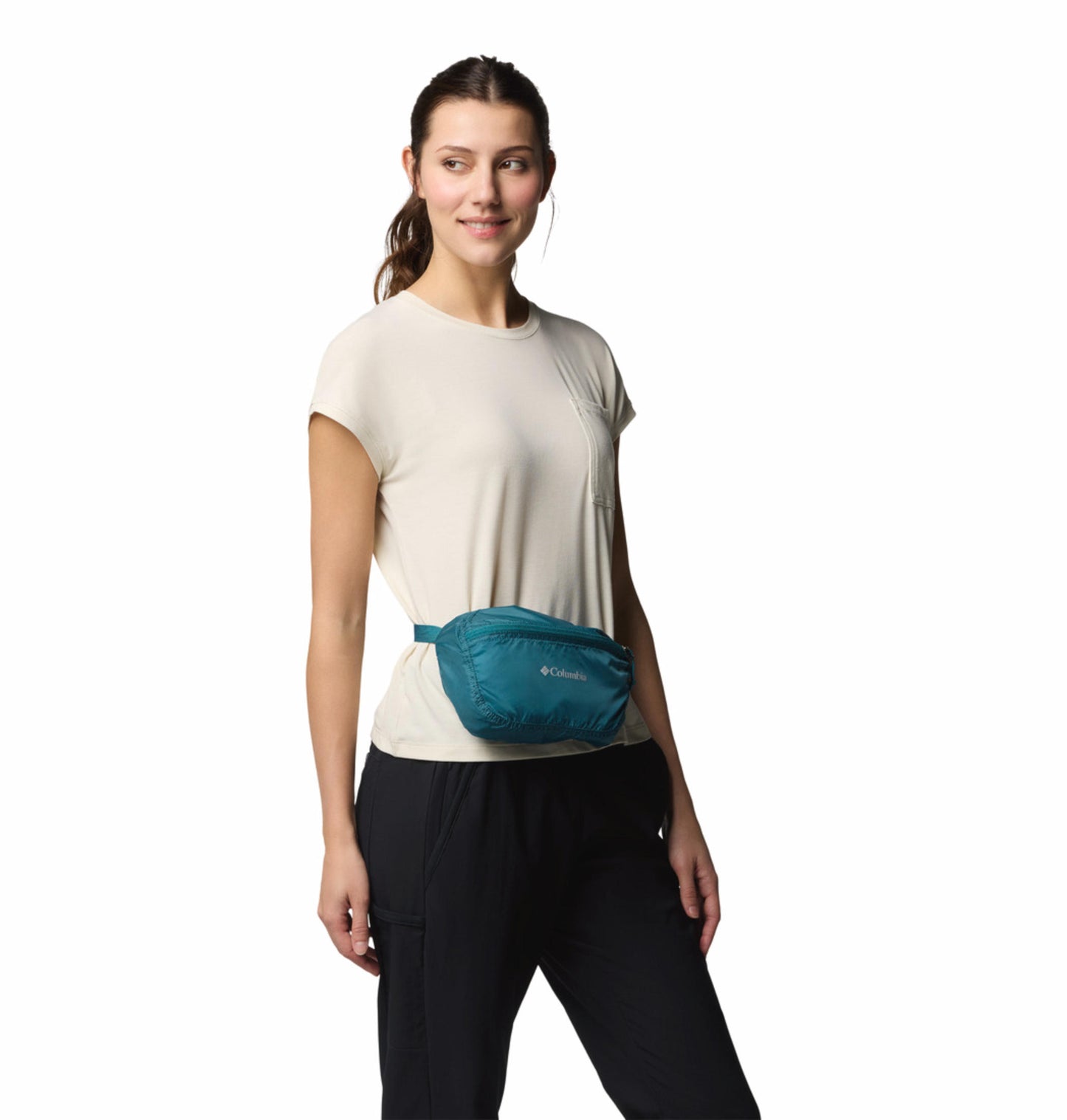 Columbia Unisex Blue Lightweight Packable Hip Pack 2 L