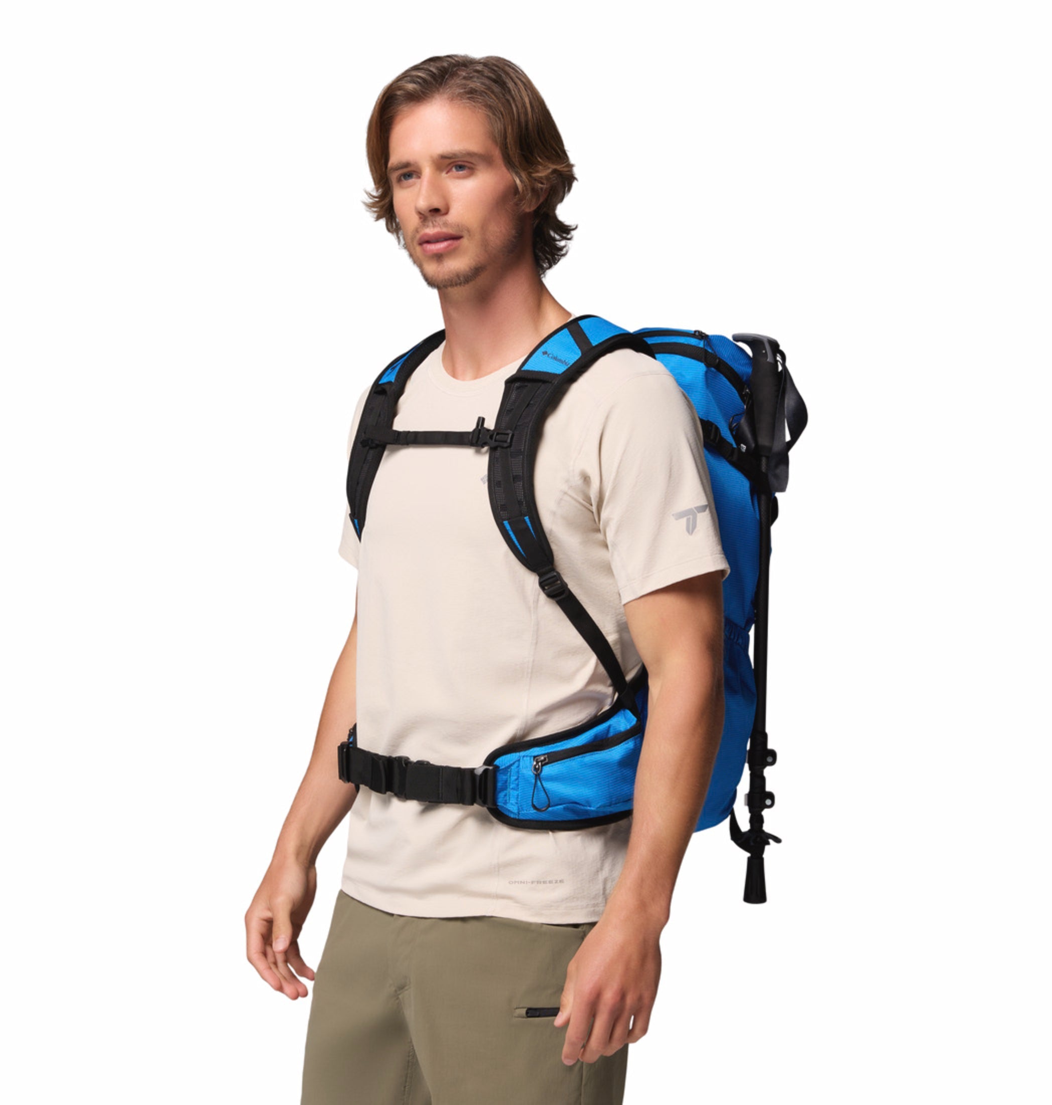 Columbia Unisex Blue Omni-Shield Triple Canyon 36L Backpack