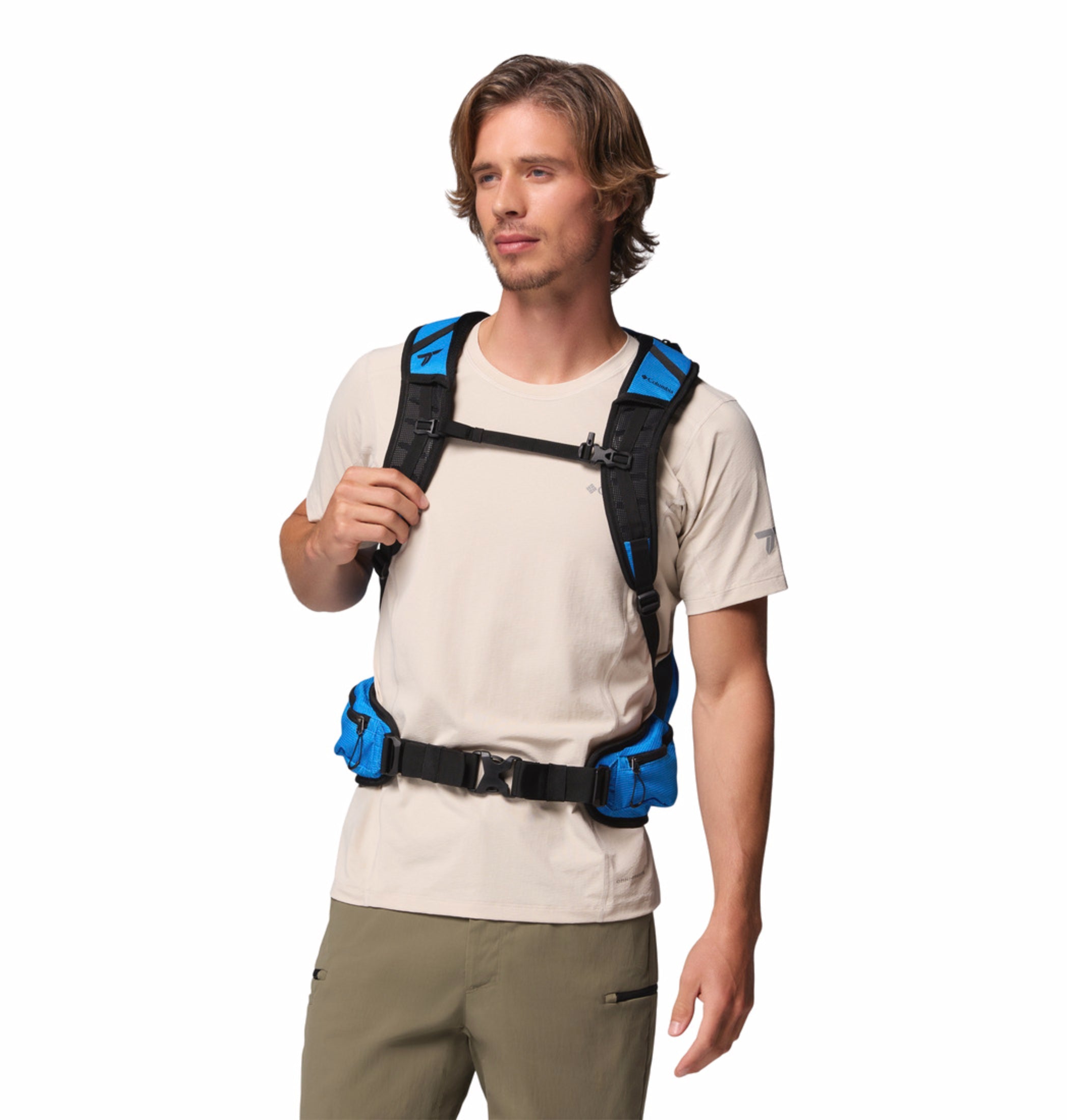 Columbia Unisex Blue Omni-Shield Triple Canyon 36L Backpack