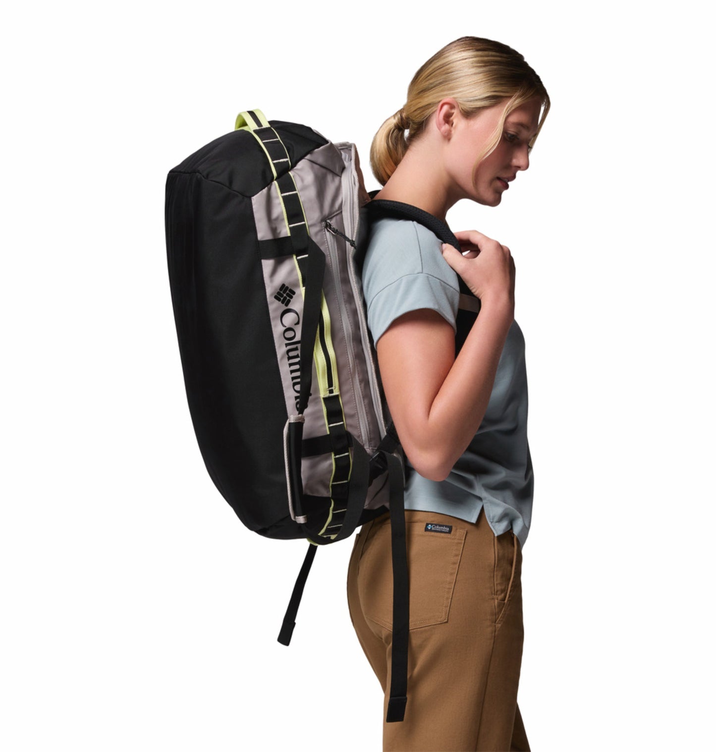 Columbia Unisex Light Grey Landroamer 40L Duffel Bag