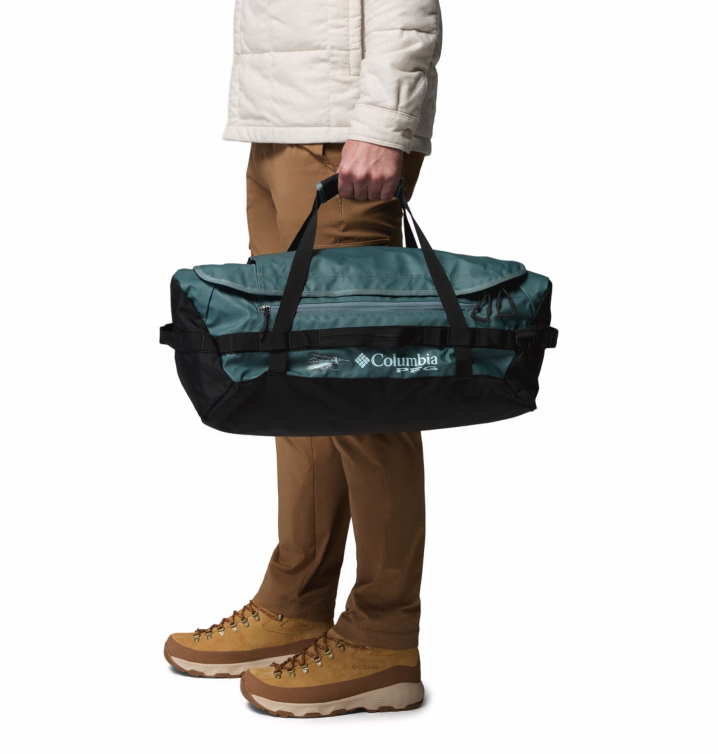 Columbia Unisex Green Omni-Shield Landroamer 40L Duffel