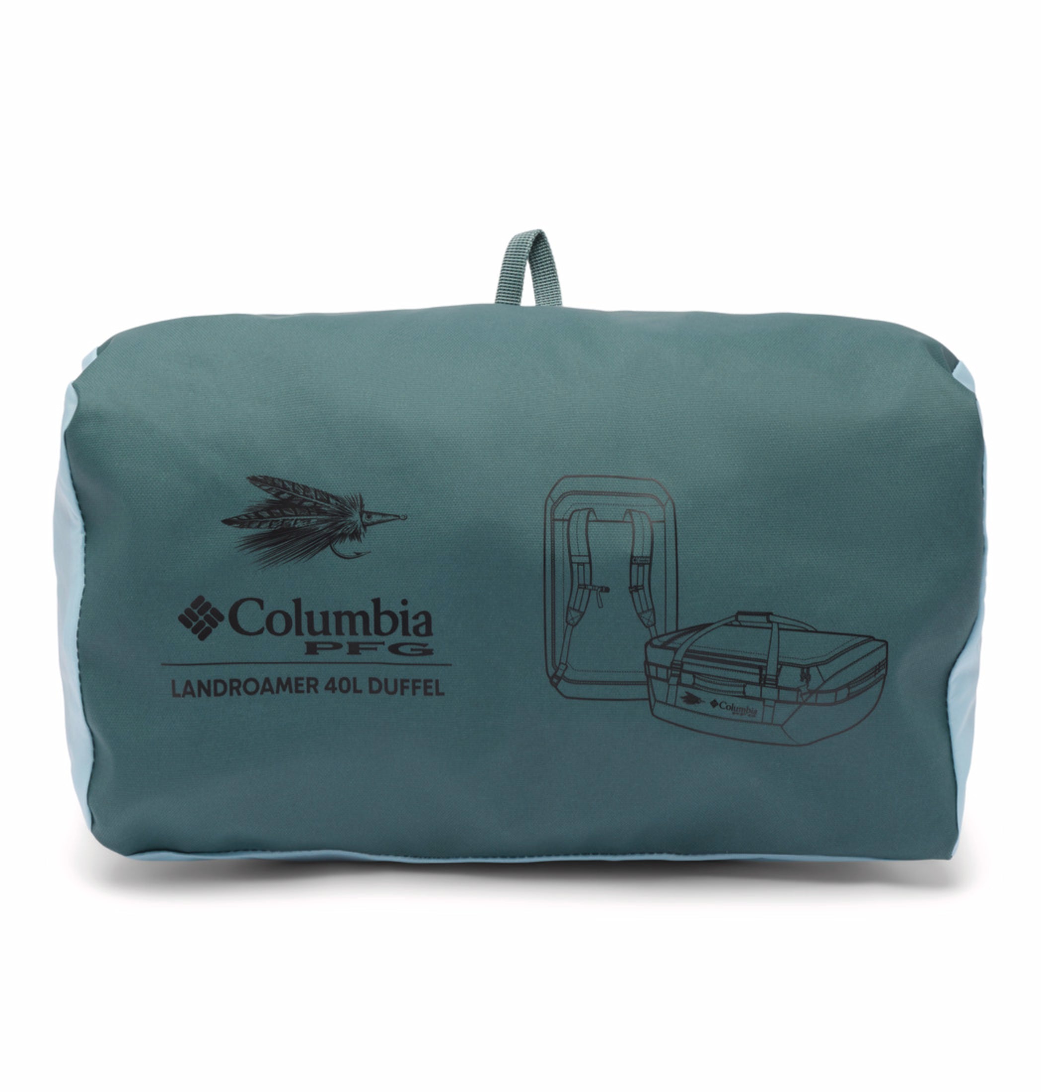 Columbia Unisex Green Omni-Shield Landroamer 40L Duffel