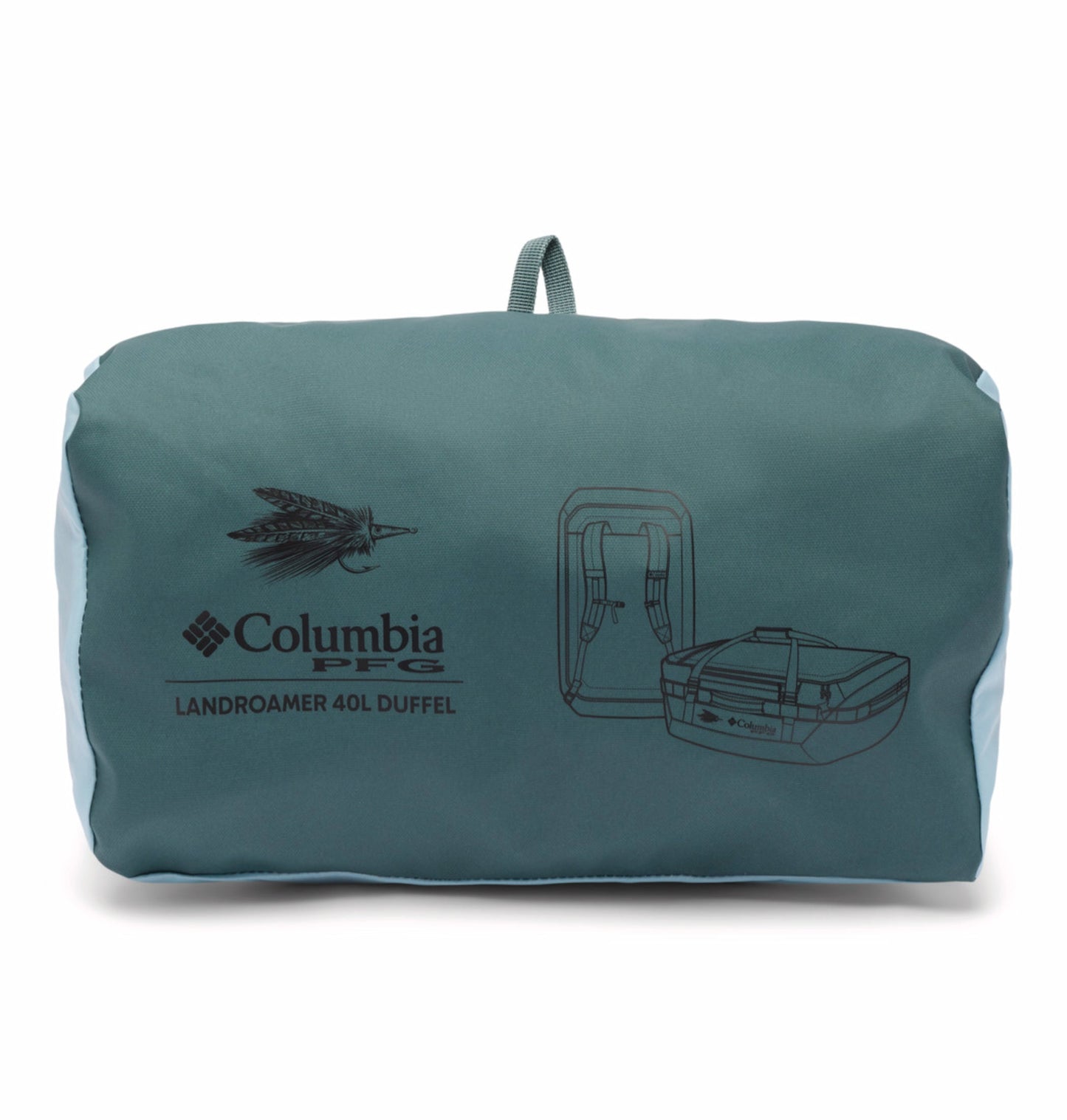 Columbia Unisex Green Omni-Shield Landroamer 40L Duffel