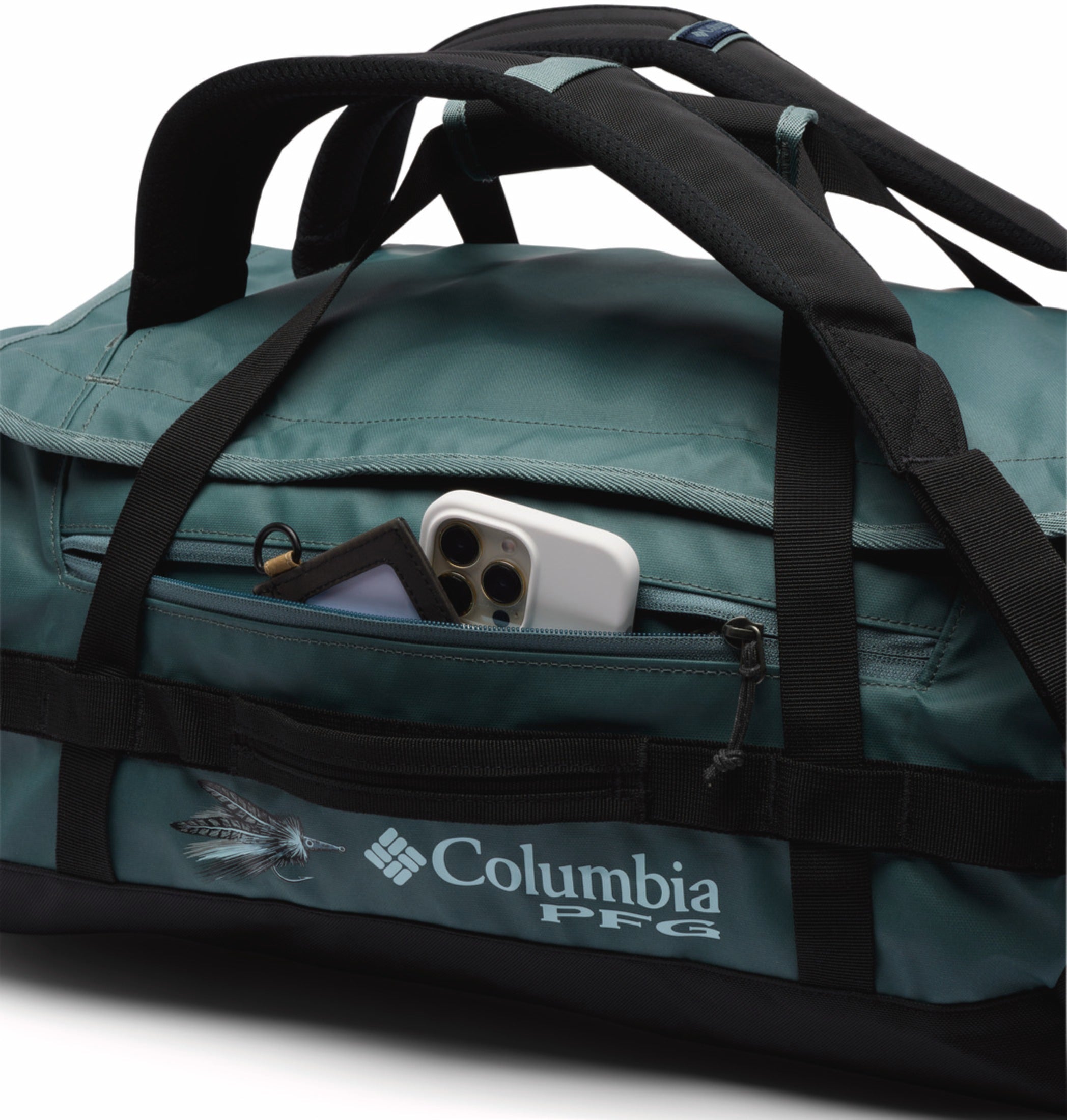 Columbia Unisex Green Omni-Shield Landroamer 40L Duffel