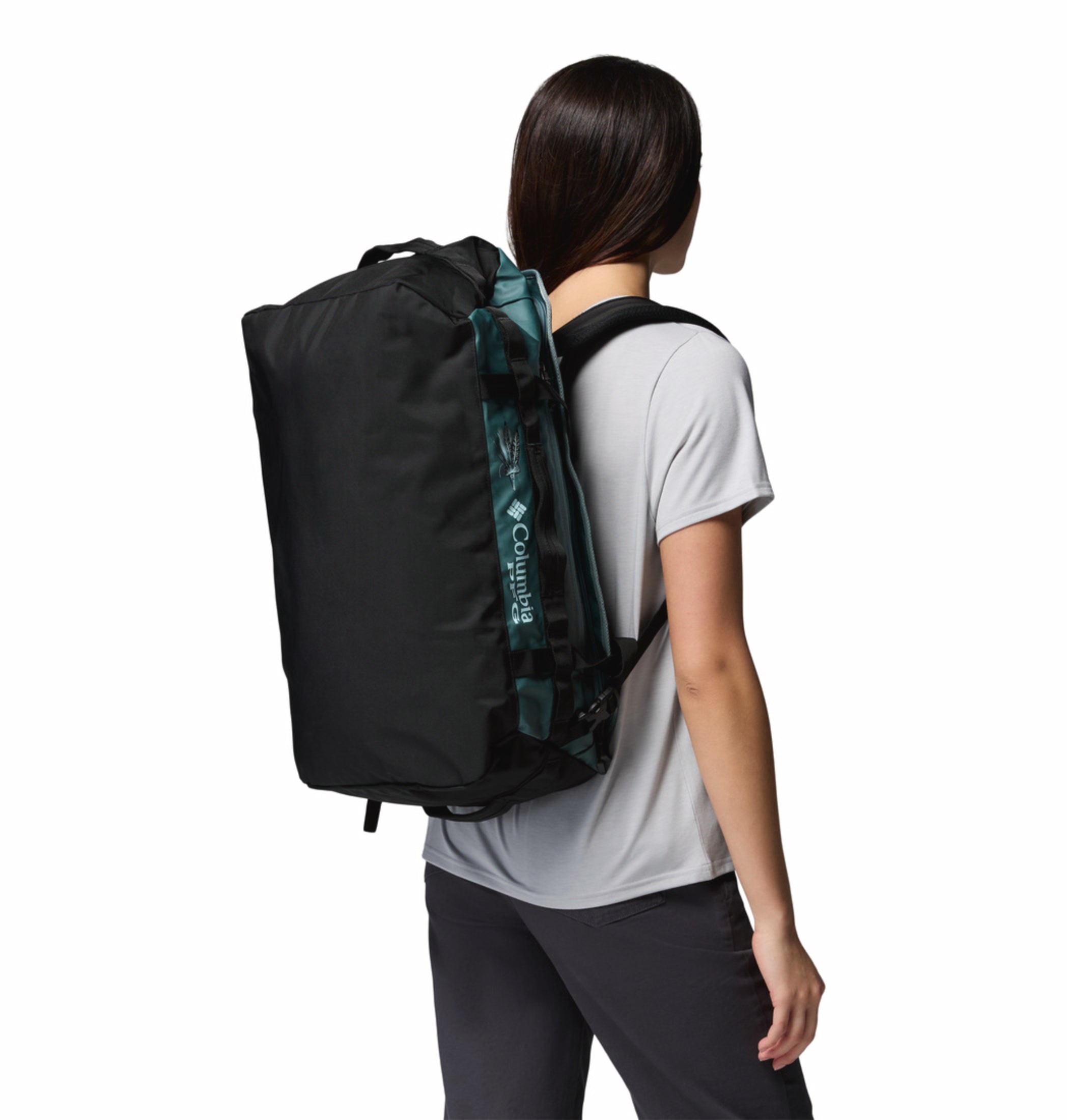 Columbia Unisex Green Omni-Shield Landroamer 40L Duffel