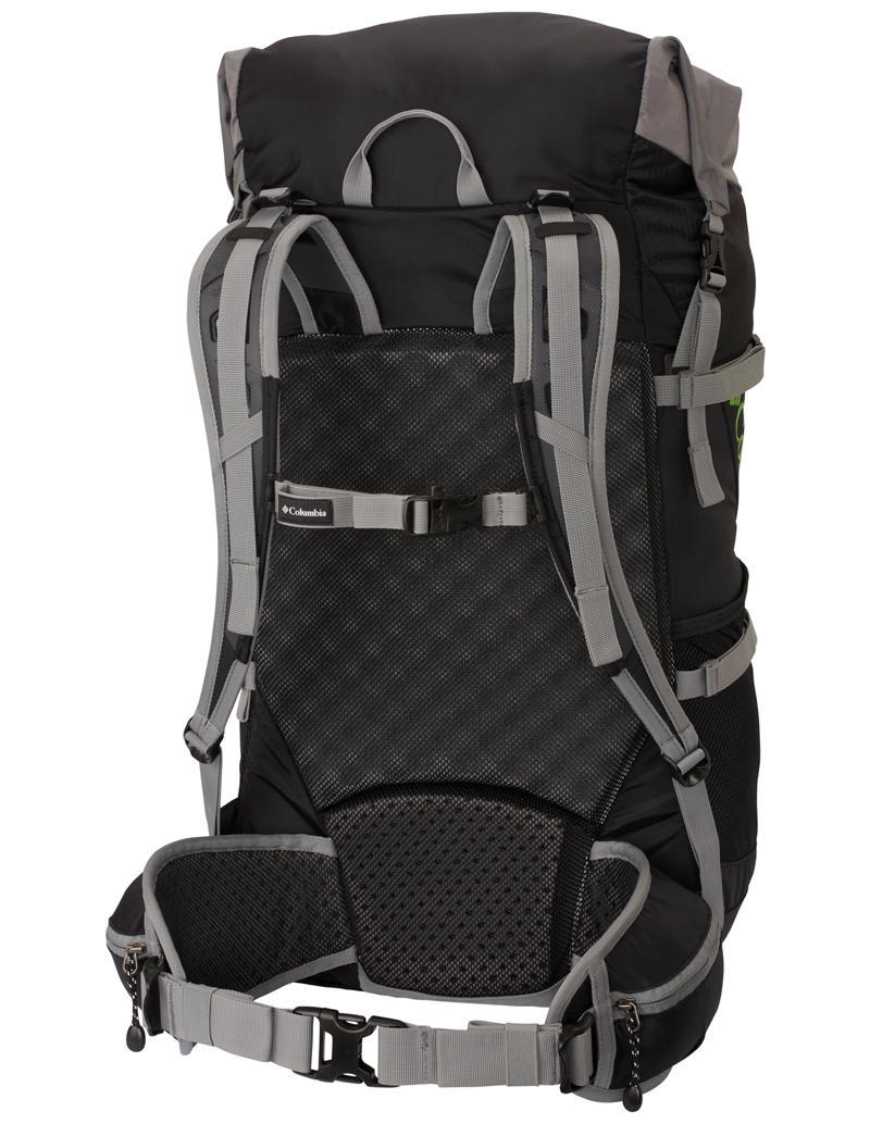 Columbia Unisex Black Trail Pursuit 40L Backpack