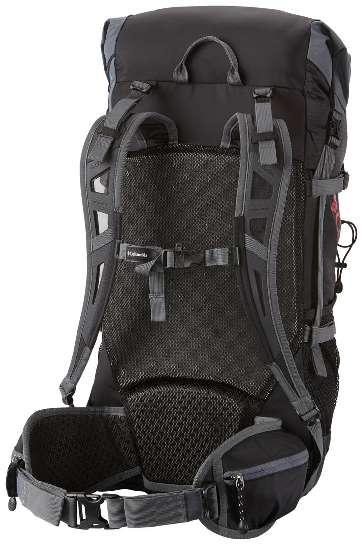 Columbia Unisex Black Trail Pursuit 40L Backpack