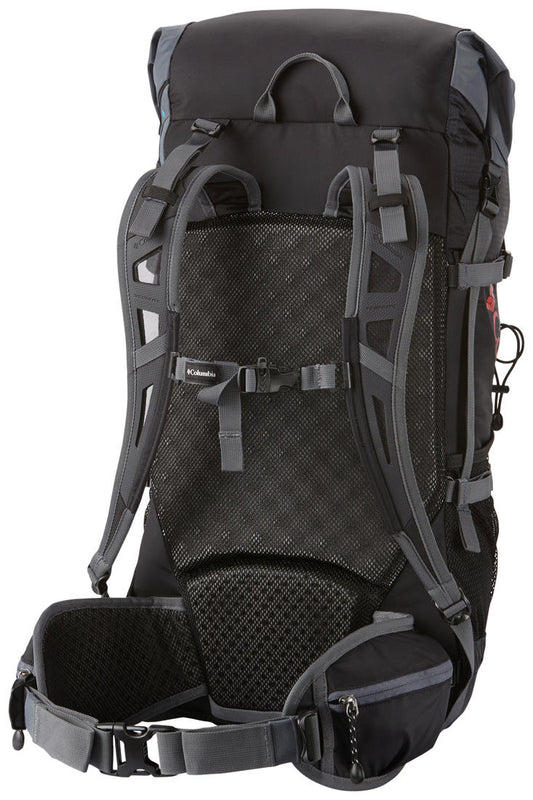 Columbia Unisex Black Trail Pursuit 40L Backpack