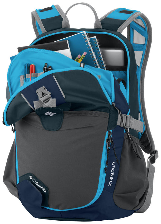 Columbia Unisex Blue Xtender Backpack