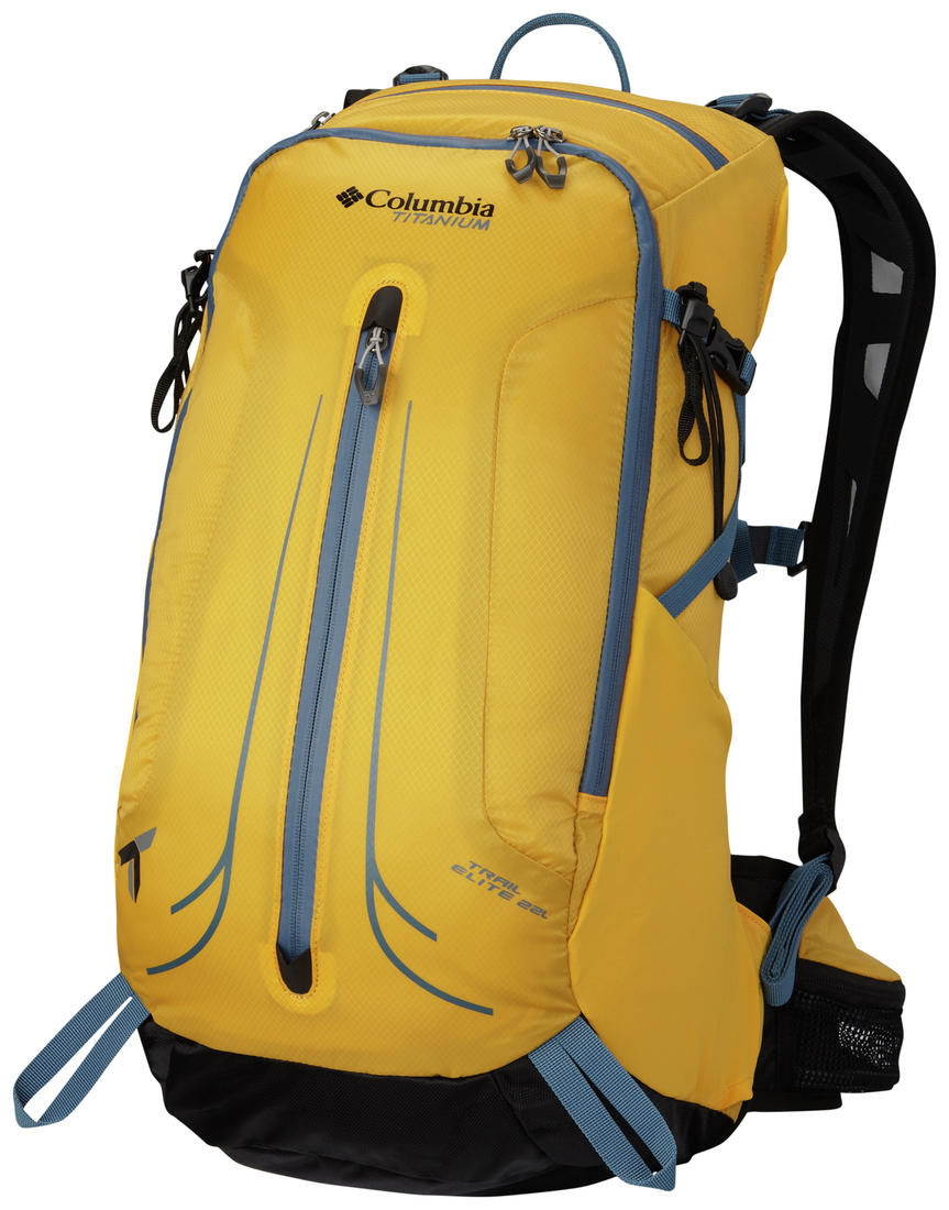 Columbia Unisex Yellow Trail Elite 22L Backpack