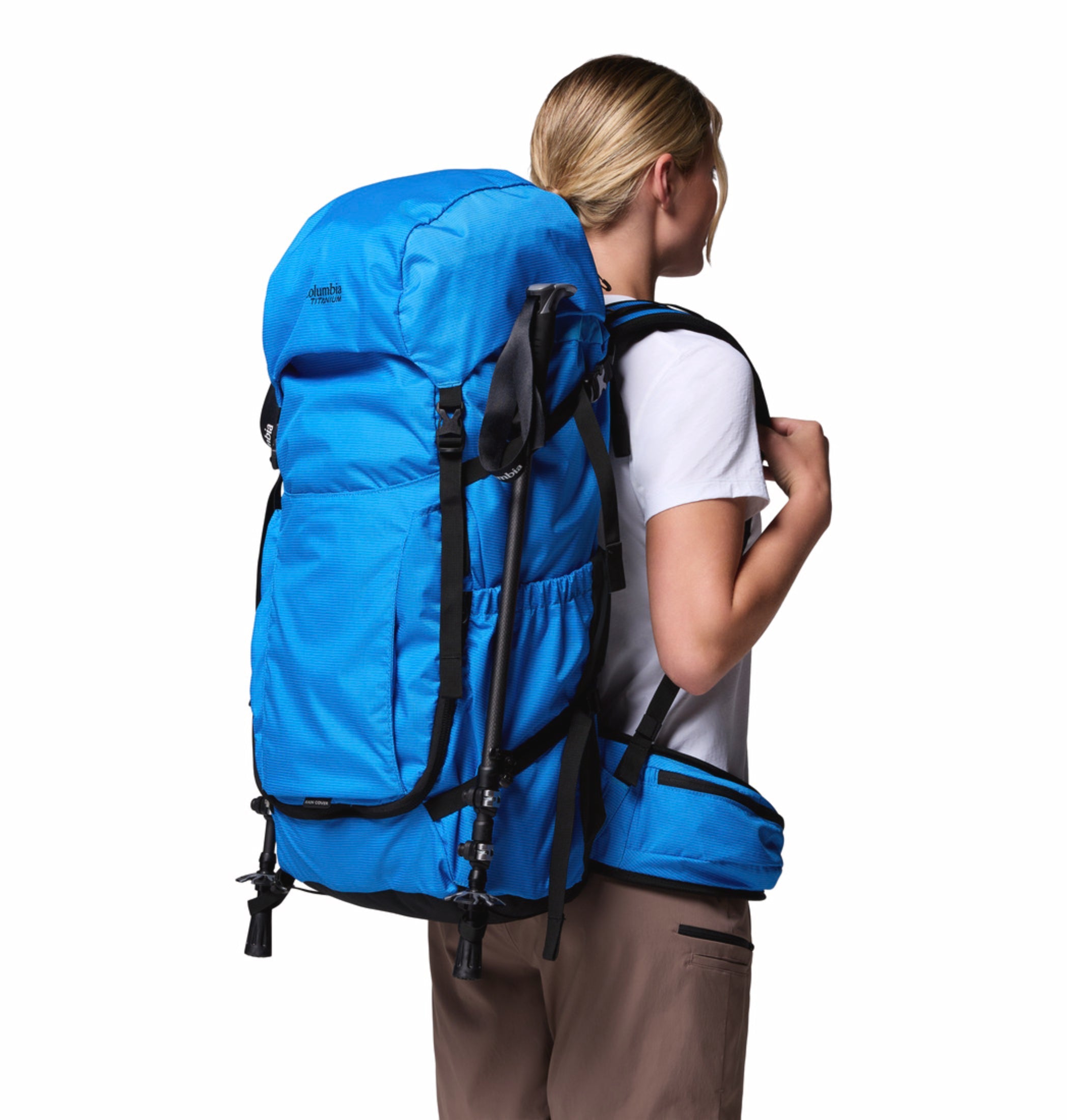 Columbia Unisex Blue Omni-Shield Triple Canyon 60L Backpack