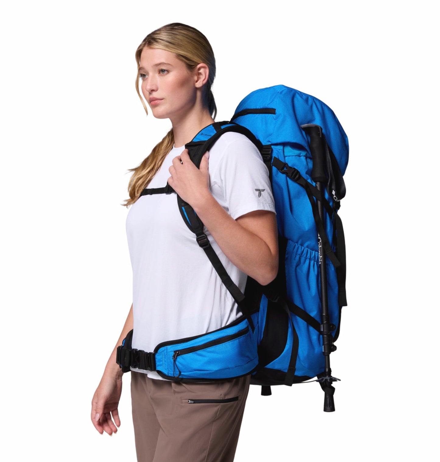 Columbia Unisex Blue Omni-Shield Triple Canyon 60L Backpack