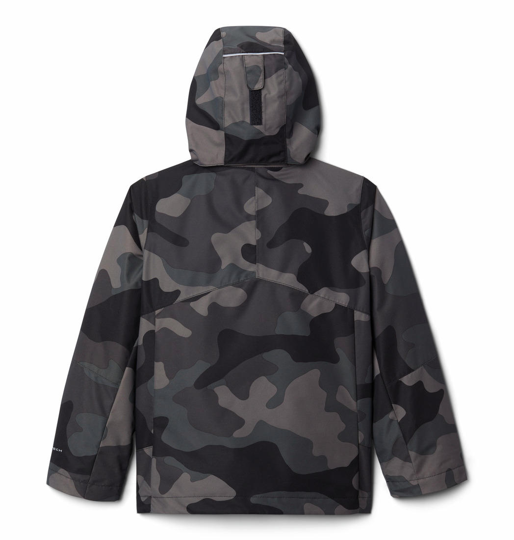 Columbia Kids Boys Black Bugaboo II Fleece Interchange Jacket