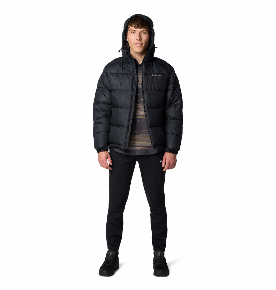 Columbia Mens Black Pike Lake II Hooded Jacket
